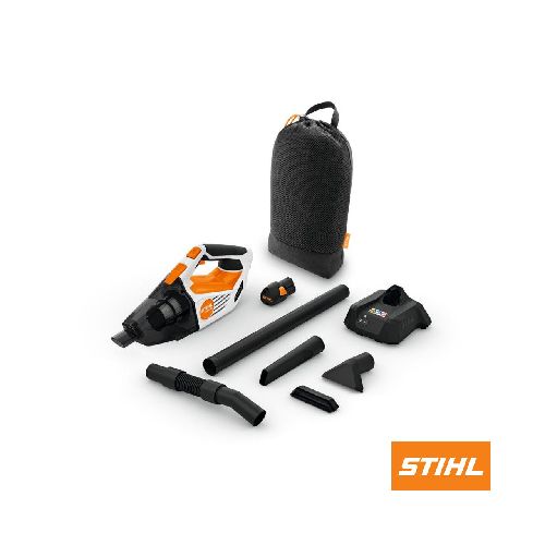 Aspiradora de Mano a Bateria con Cargador y Accesorios - Stihl SEA 20 - Ferromar