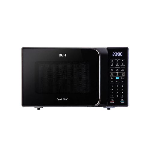 MICROONDAS BGH 23 LTS DIGITAL C/GRILL NEGRO (B223DN20)