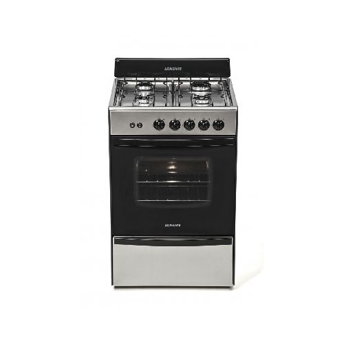 LONGVIE COCINA 4H 12331X INOX HORNO LUZ ENC MG