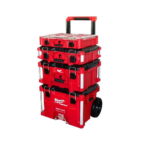 Carro De Herramientas Modular Milwaukee Packout 4 Cajas