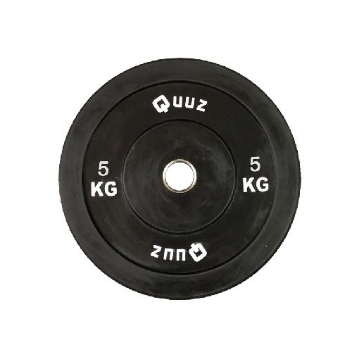 DISCO OLÍMPICO DE GOMA BUMPER 5 Kg QUUZ  