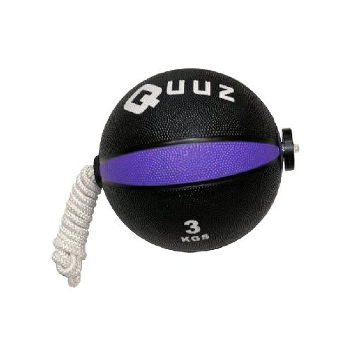 PELOTA MEDICINAL / ROPE MEDICINE BALL 3 Kg QUUZ