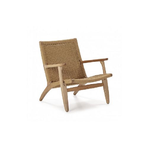 Poltrona CH 25 Lounge Kraft