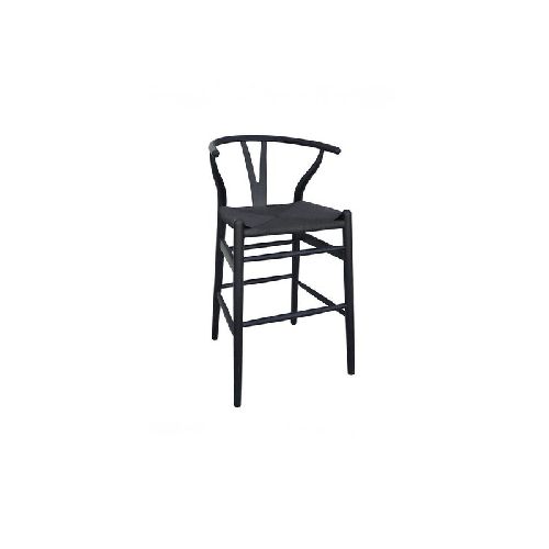 Banqueta Wishbone Total Black