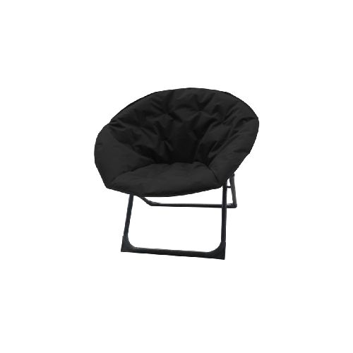 Silla Plegable Moon Color Negro  