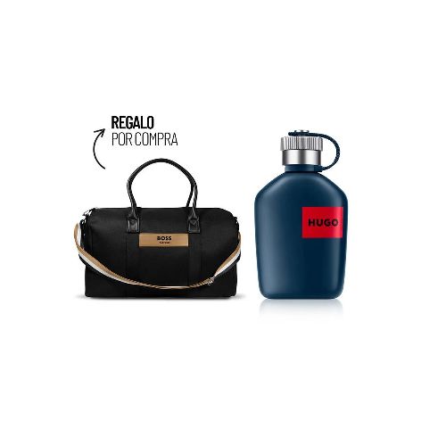 Hugo Jeans EDT 125 ml + Bolso MG de Hugo Boss - Rouge Beauté Perfumerías