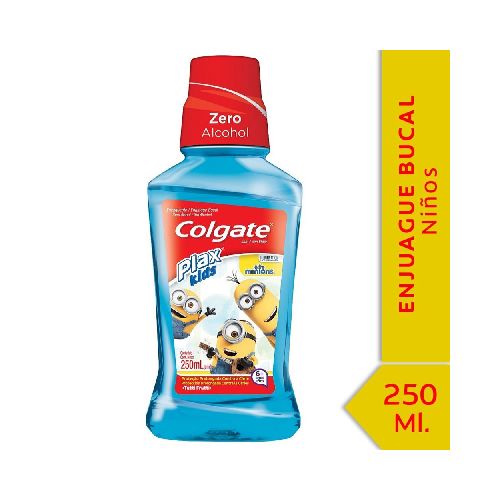 Enjuague Bucal Plax Minions 250 Ml