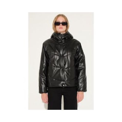 CAMPERA PUFF LEATHER