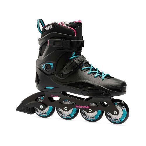 Rollers Rollerblade RB Cruiser FreeSkate  Mujer Black Aqua - Universo Aventura