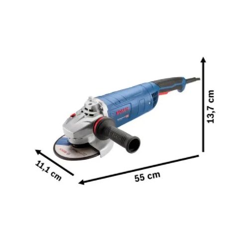 AMOLADORA ANGULAR GWS 28-230 - HOMBRE MUERTO - Ø 9 - 2800W BOSCH