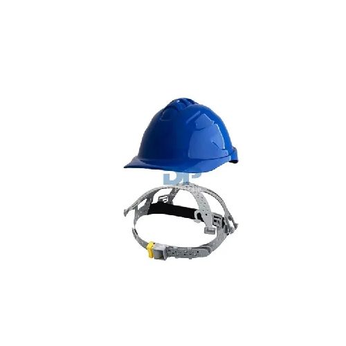 CASCO DE SEGURIDAD AZUL + ARNES CREMALLERA DP