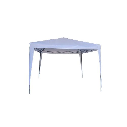 Gazebo 3 X 3 Metros Plegable Portátil Plicosa Blanco  