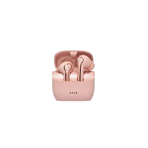 Auricular Bluetooth Earbuds con gomita y cajita recargable color rosa Nisuta OSAUBTWS7  