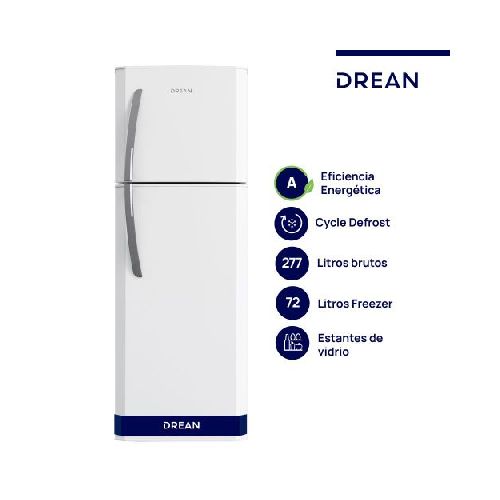 Heladera Drean Cíclica 277L HDR280F50B Blanca   