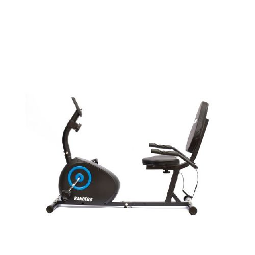 Bicicleta Fija Magnética Horizontal Randers ARG-2534 h/100kg C/Respaldo y Monitor  