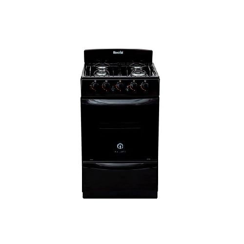 Cocina Escorial Palace Black Gas Natural 51 cm  