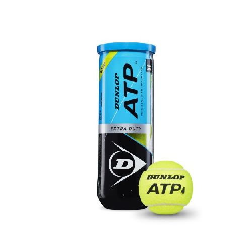 Tubo de Pelotas de Tenis Dunlop Profesional x3 Unidades 06217  