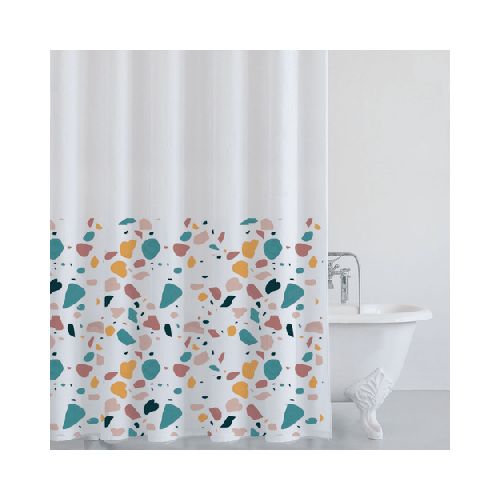 Cortina de Baño Aldeana Estampado – Tizo                         