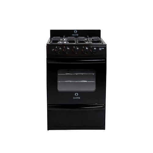 Cocina Escorial Master Style MASST56N Multigas 56CM Negro  