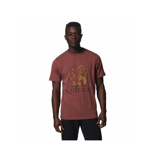 Remera Mhw Grizzly Ss Hombre (Clay Earth) - Scandinavian Outdoor Shop