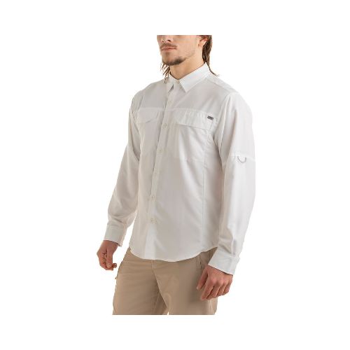 Camisa Nexxt Modoc Ls Hombre (White) - Scandinavian Outdoor Shop