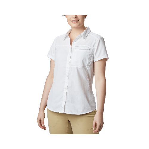 Camisa Columbia Silver Ridge20 Short Sleeve Mujer (White) - Scandinavian Outdoor Shop