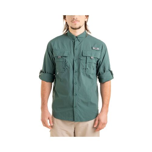 Camisa Nexxt Wallowa Ls Hombre (Bistro Green) - Scandinavian Outdoor Shop