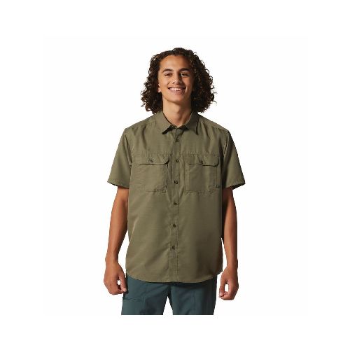 Camisa MHW Canyon Mangas Cortas Hombre (Stone Green) - Scandinavian Outdoor Shop