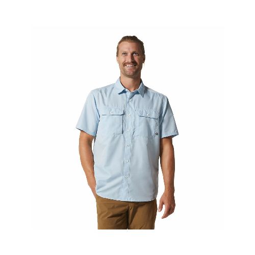 Camisa Mhw Canyon Mangas Cortas Hombre (Blue Chamb) - Scandinavian Outdoor Shop