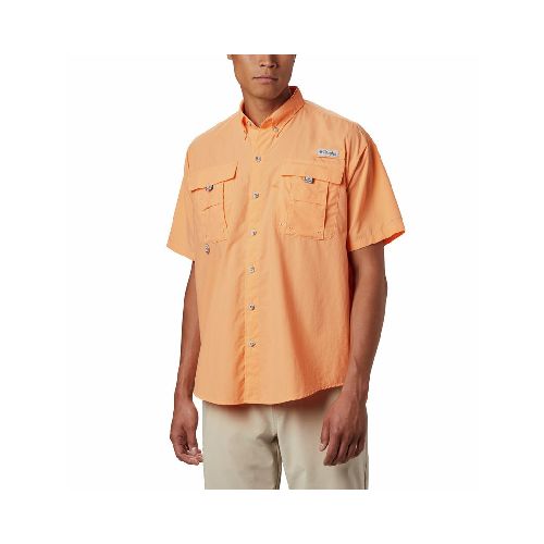 Camisa Columbia Bahamaii S/S Shirt Hombre (Bright Nectar) - Scandinavian Outdoor Shop