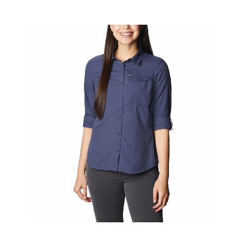 Camisa Columbia Silver Ridge2.0 Long Sleeve Mujer (Nocturnal) - Scandinavian Outdoor Shop