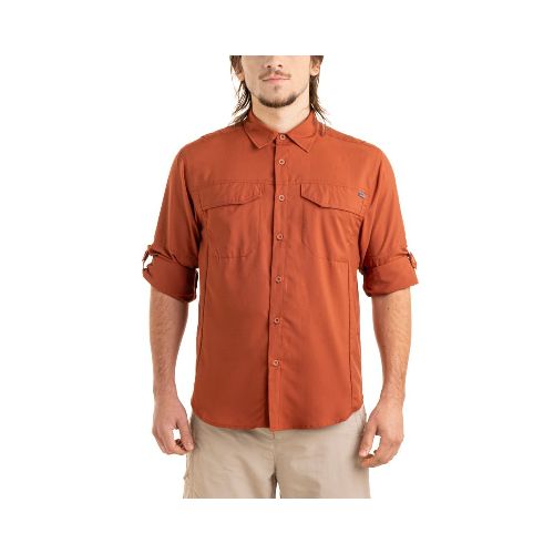 Camisa Nexxt Modoc Ls Hombre (Auburn) - Scandinavian Outdoor Shop