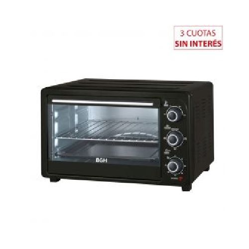 Horno Eléctrico 30Lts BGH BHE30M19 Negro