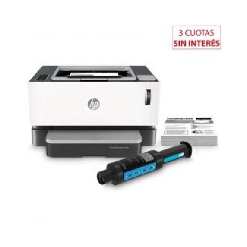 Impresora Monocromática Láser HP Neverstop 1000A-4RY22A Tóner Continuo