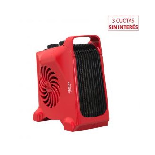 Caloventor Liliana Dual Heatcolor CFH501R Rojo