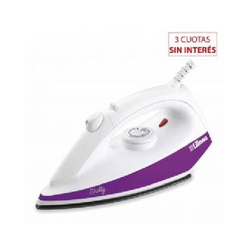 Plancha Seca Liliana Shotty RPS901 1100W C/Rociador Violeta