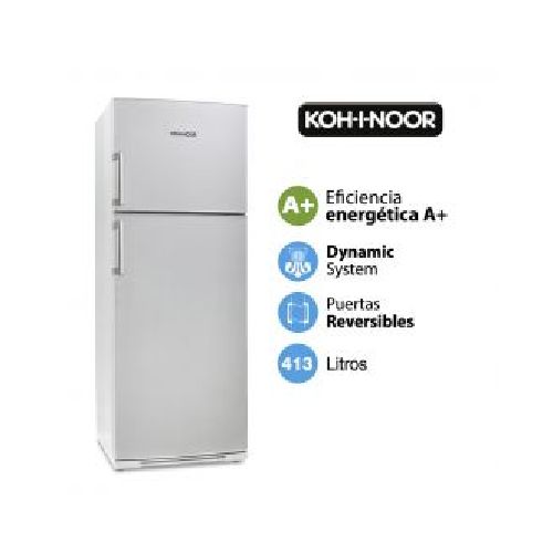 Heladera C/Freezer Cíclica 401Lts KOH-I-NOOR KD4394/7KHD43/7 Blanca