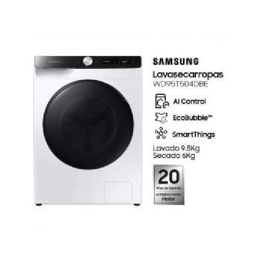 LavaSecarropas Samsung IA WD95T504DBEUBG 9.5/6kg Inverter Blanco