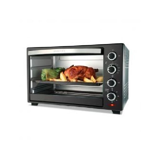 Horno Eléctrico 60Lts Smartlife SL-TOR060PN C/Convección + Spiedo Negro