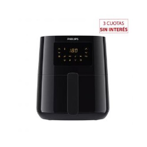 Freidora sin Aceite Digital 4.1Lts Philips Airfryer L HD9252/90 Negro