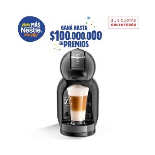 Cafetera Moulinex Dolce Gusto Mini Me PV120858 Black