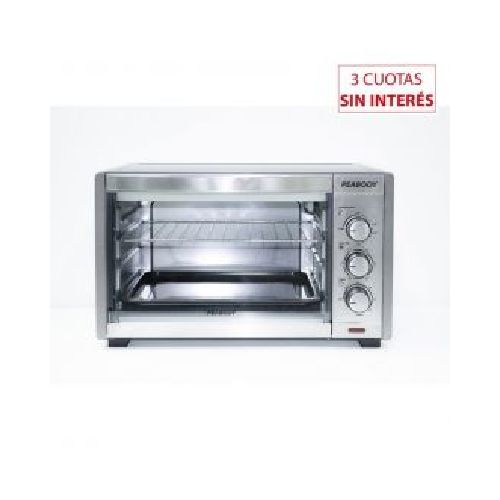 Horno Eléctrico 29Lts Peabody PE-HE30S C/Convección Inox