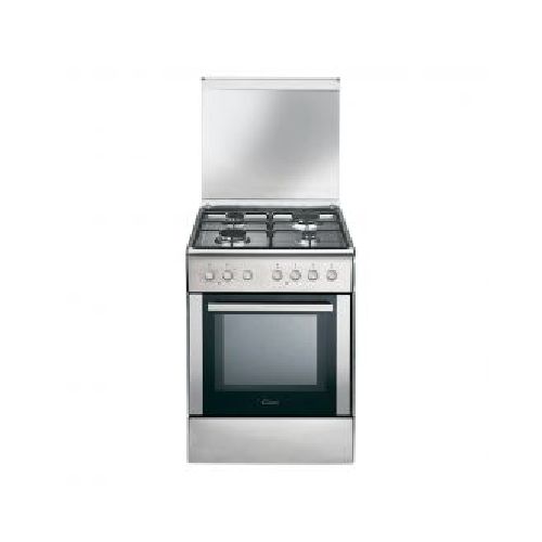 Cocina a Gas con Horno Eléctrico 60CM 4H Candy CCG6503PX Inox