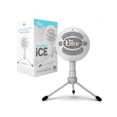 Micrófono Logitech Blue Snowball Ice iCE070 Blanco