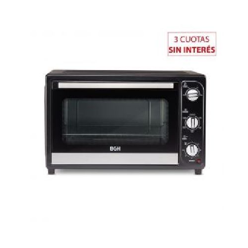 Horno Eléctrico 65Lts BGH BHE65M19 C/Convección Negro