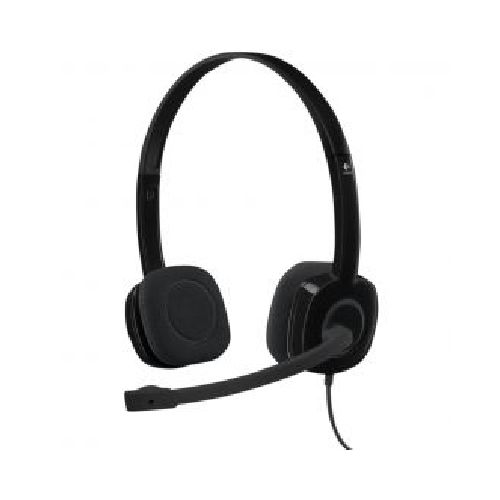 Auriculares Manos Libres Logitech H151/0587 Micrófono Giratorio Negro