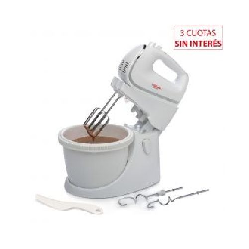 Batidora de Mano con Bowl Liliana Giramix  AB102 450w Blanco