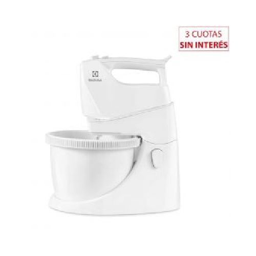 Batidora de Mano con Bowl Electrolux Efficient SMA10 500w Blanco