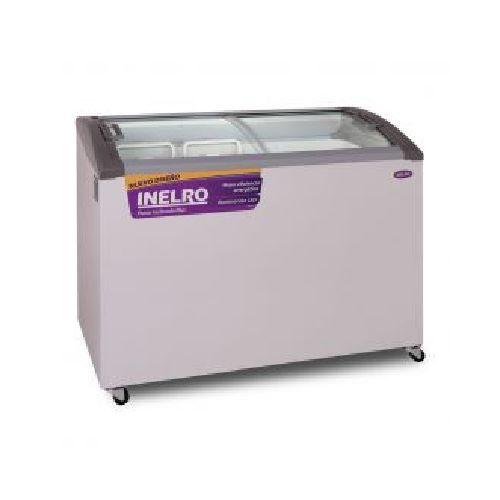 Freezer Horizontal Inelro 279Lts. FIH–350 PI Plus T/Vidrio Gris