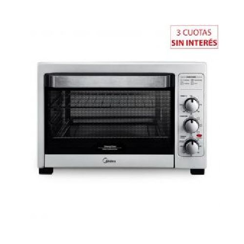 Horno Eléctrico 40Lts Midea TO-M340SAR1 Convección + Grill Silver